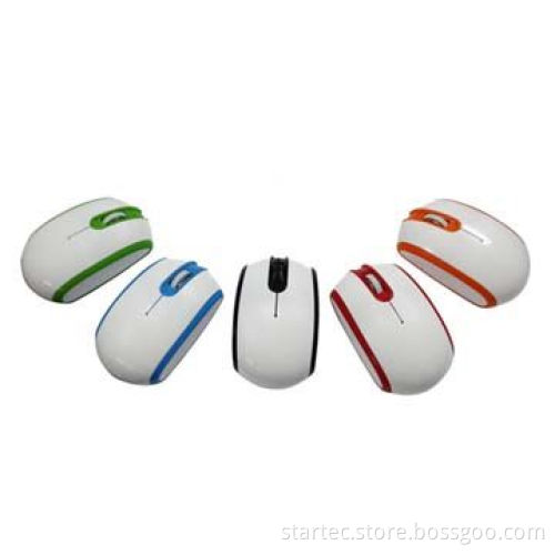 Wireless optical mouse, different colors are available
